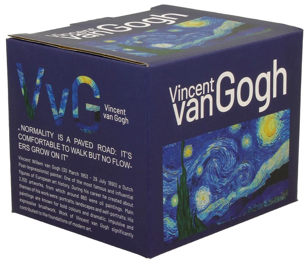 Porcelánový hrnček Van Gogh Starry Night 430 ml
