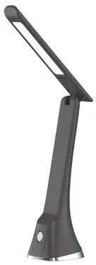 Moderná stolná LED lampa skladacia čierna