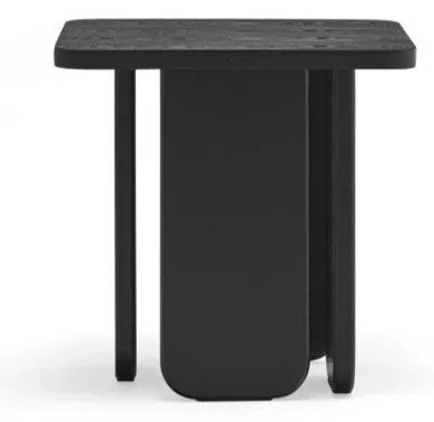 Čierny odkladací stolík Teulat Arq