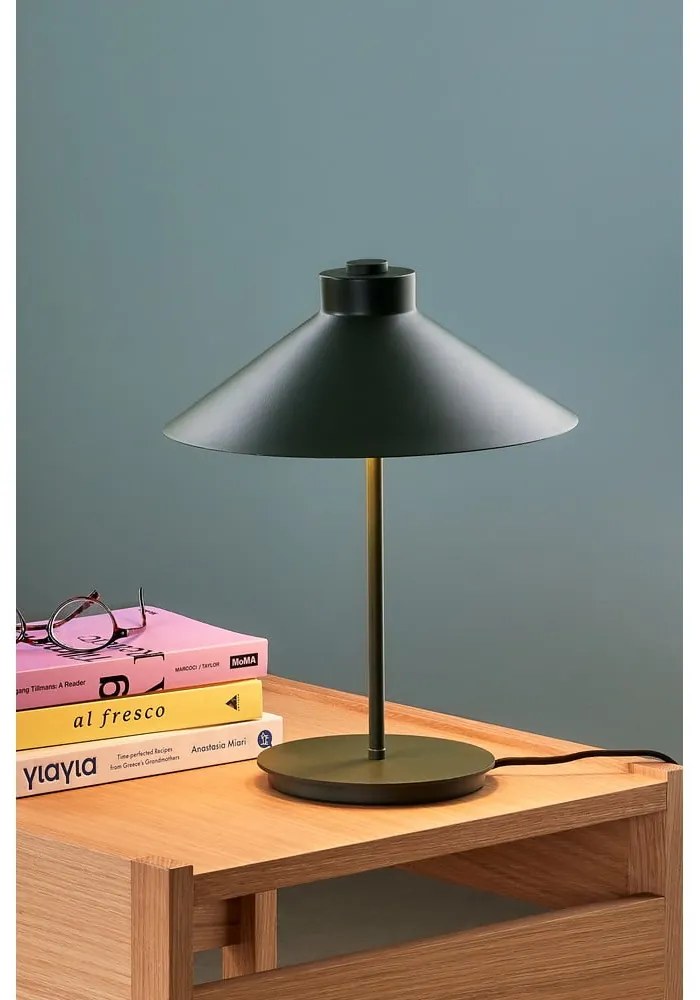 Tmavozelená stolová lampa (výška 38 cm) Shape – Hübsch