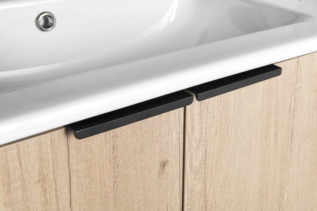 Sapho Kovová úchytka, 110/96mm, čierna mat CT096B