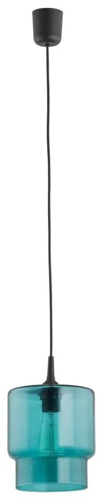 Argon 3271 - Luster na lanku NEWA 1xE27/15W/230V tyrkysová