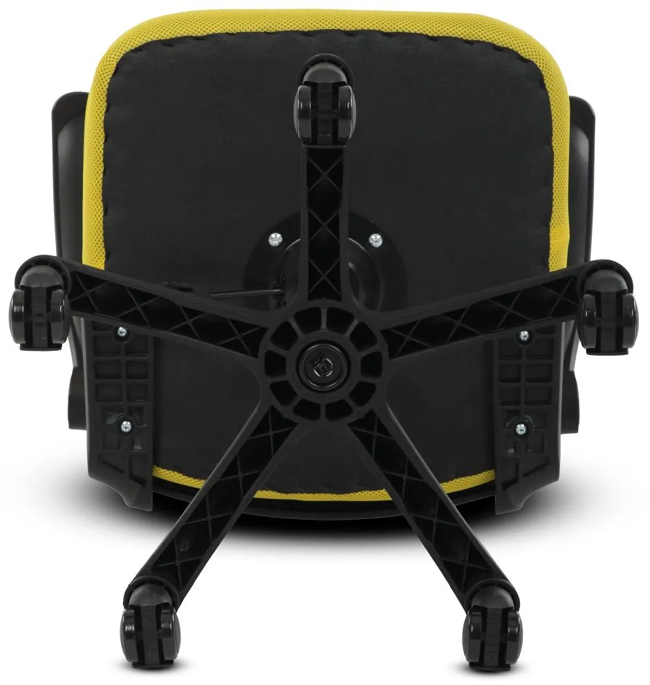 Detská pracovná stolička LUMO II — sieťovina, viac farieb Sivá