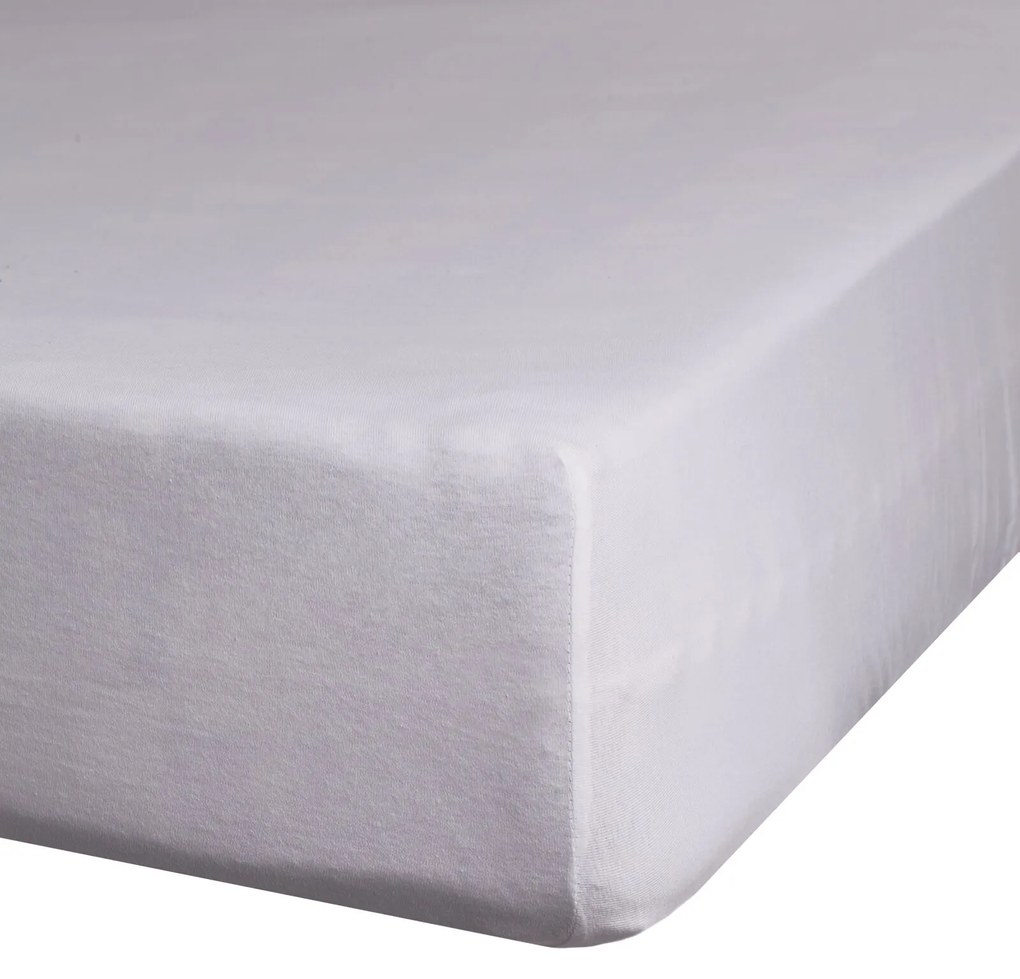 BAVLNENÉ PRESTIERADLO S GUMOU ADELA 220X200X25 CM SVETLOSIVÁ