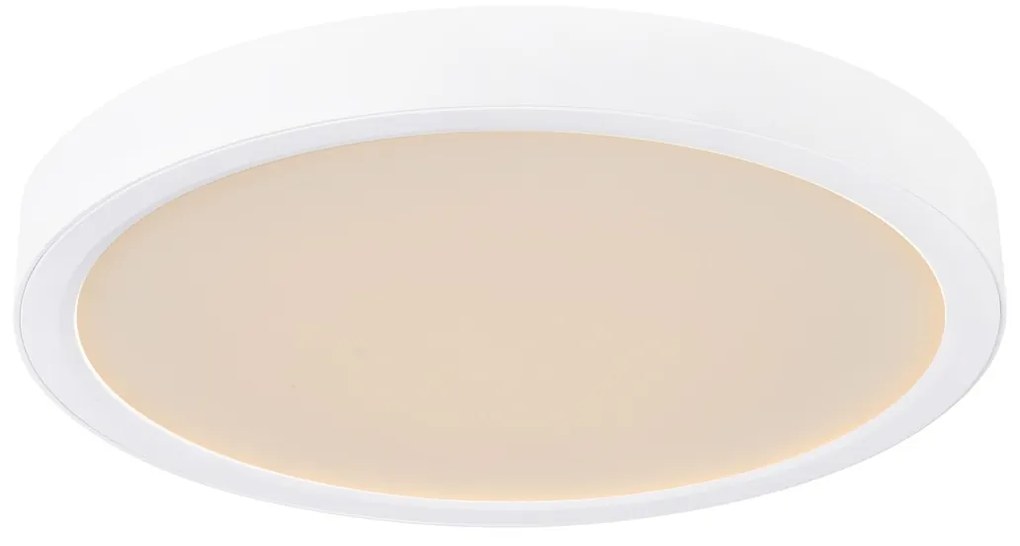 NORDLUX Kúpeľňové zapustené / stropné LED svietidlo SOLLER, 9 W, teplé denné biele svetlo, 17 cm