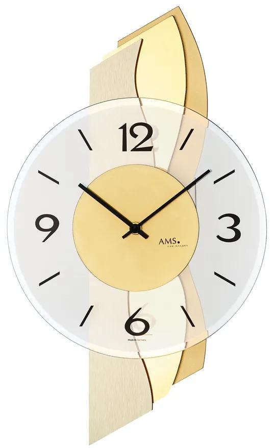 Designové nástěnné hodiny 9669 AMS 47cm