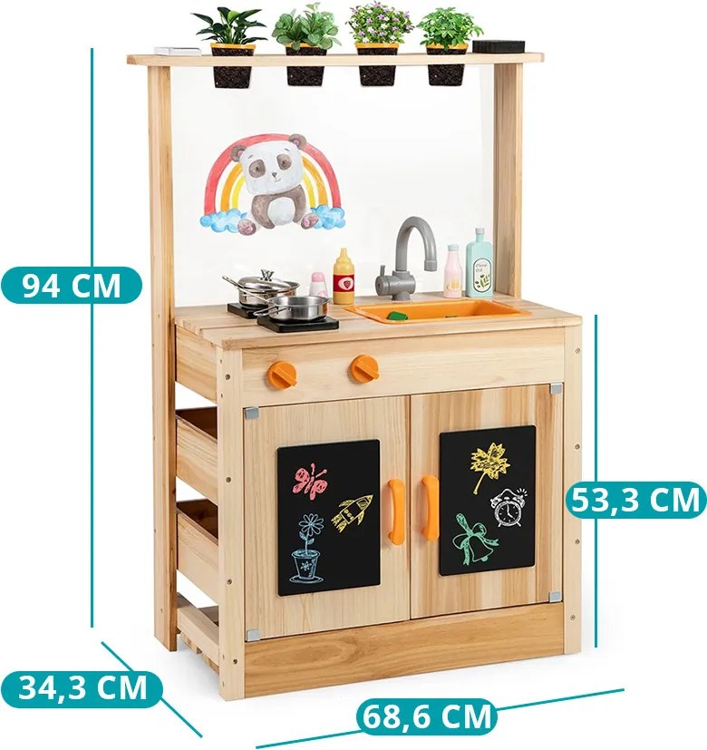 Drevený hrací stôl