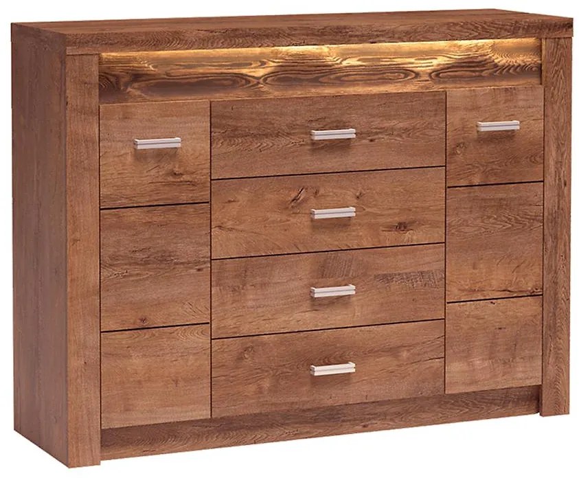 Komoda 2d4s Indianapolis I7 jaseň  svetlý