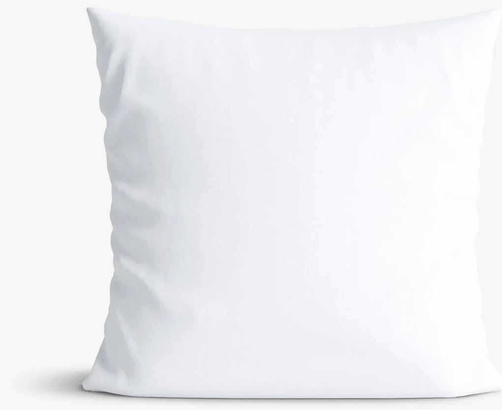 Goldea dekoračná obliečka na vankúš - biela 40 x 40 cm