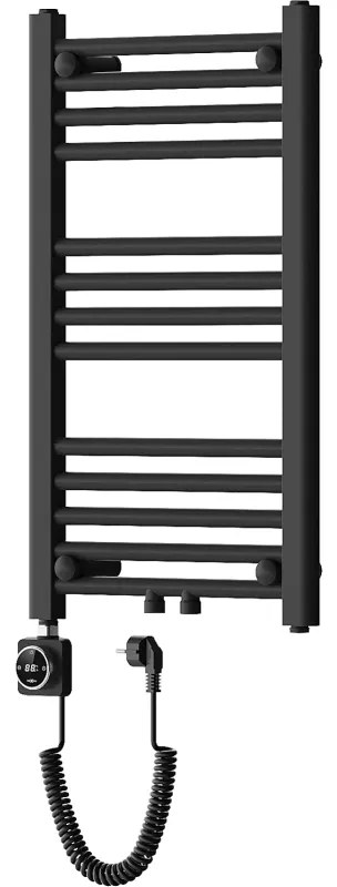 Mexen Mars, elektrické vykurovacie teleso 700 x 400 mm, 300 W, čierna, W110-0700-400-6300-70