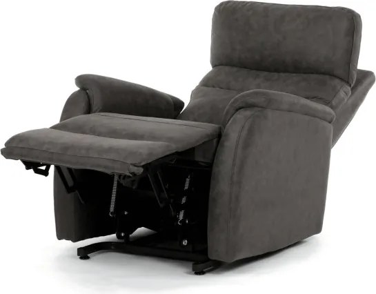 Polohovacie kreslo čierne, elektrické TV-L8904 BK3