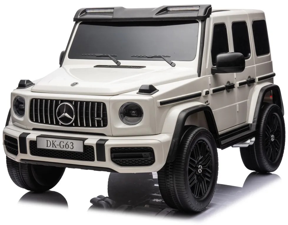 Elektrické autíčko Mercedes G63 AMG 4x200W XXL - biele