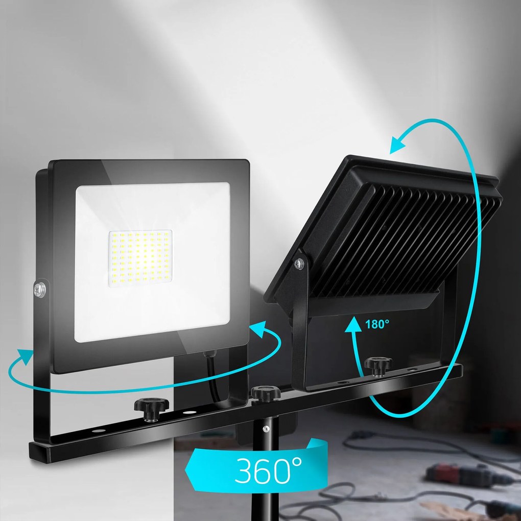 Toolight Toolight, LED panel so snímačom pohybu 13x10,5cm, 30W, 2700lm, 4000K, RSL007-30NS, OSW-10213