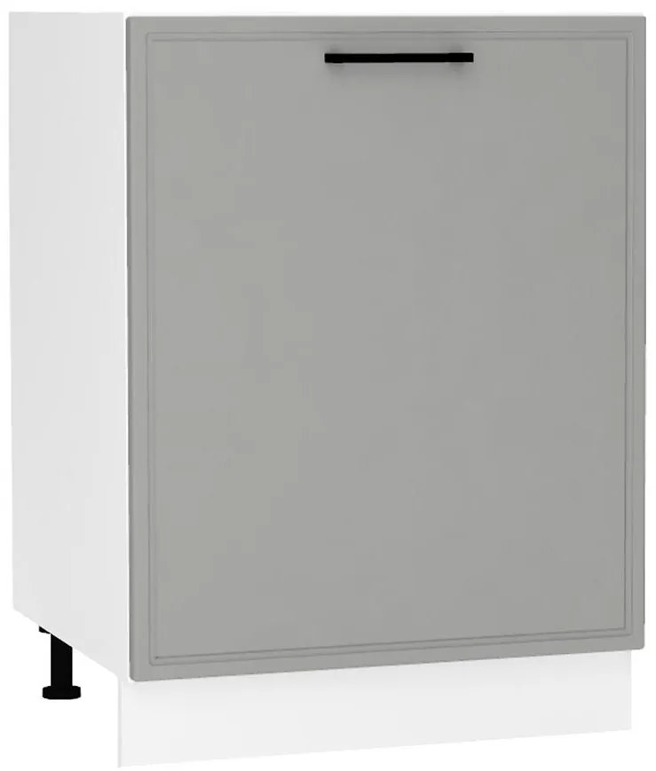 Kuchynské skrinka Emily D60ZL S/1 Dast Grey