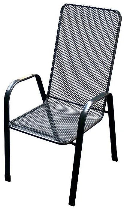 Záhradná kovová zostava CAMILLA II. 1+4 Stôl ø 90 cm (CT0313)