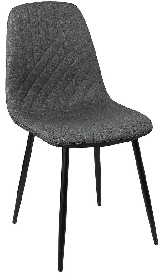 Stolička Eva tmavosivá