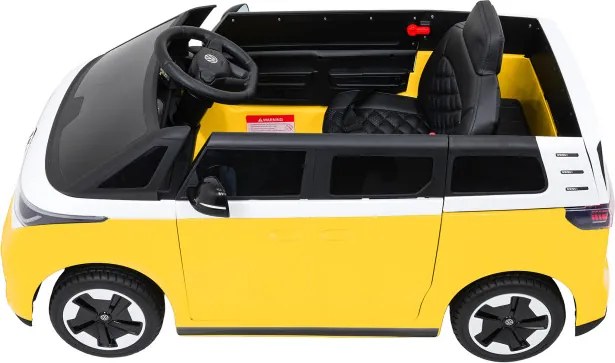 Elektrické autíčko Volkswagen ID BUZZ žlté