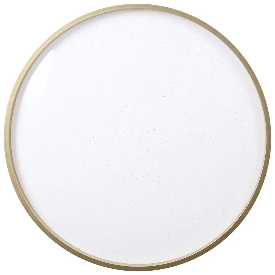 LED stropné svietidlo v bielo-zlatej farbe ø 33 cm Florida – Candellux Lighting
