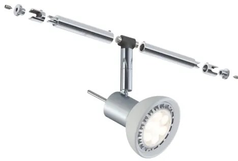 Paulmann 94131 - 1xGU5,3/10W Bodové svietidlo SHEELA 12V lesklý chróm