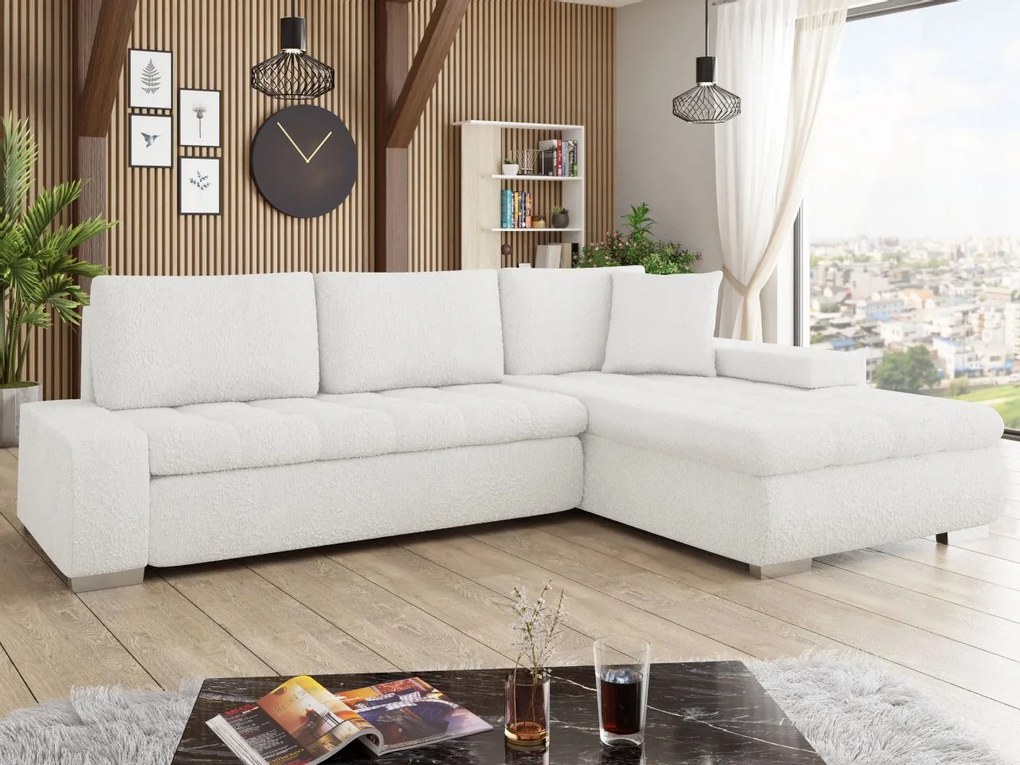 Rohová pohovka Herkules Premium, Dostupné poťahy: Otusso 14 + Otusso 14 + Sorriso 04