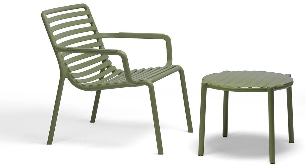 Stima plastové venkovní kreslo DOGA RELAX Vyberte odtieň ->: Agave - Zelená