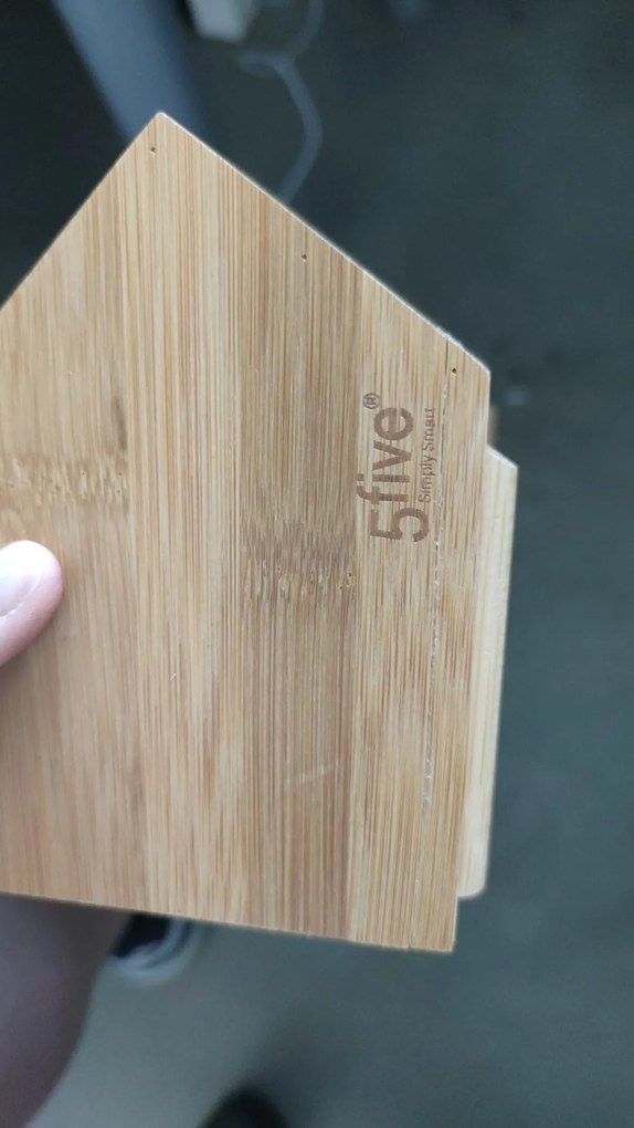 5Five® 2. akosť - Bambusový organizér, úložný box, MINI CAJA