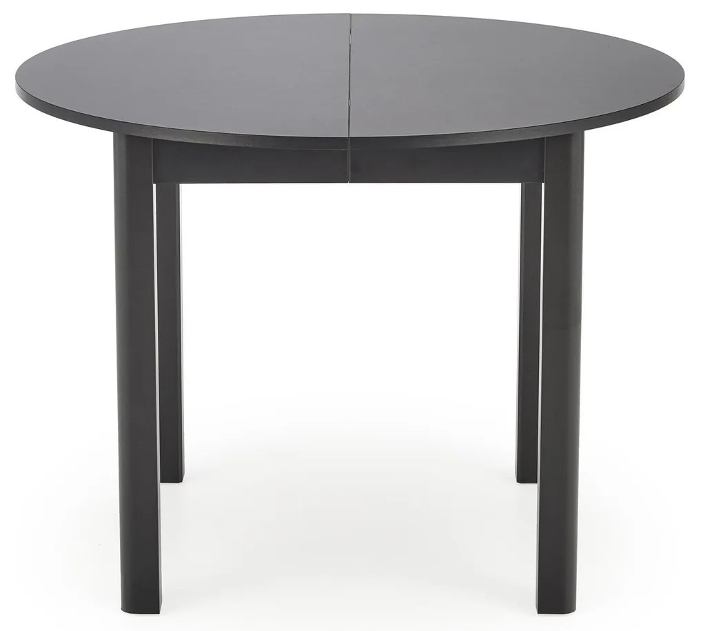 Jedálenský rozkladací stôl RINGO 102/142 cm čierny
