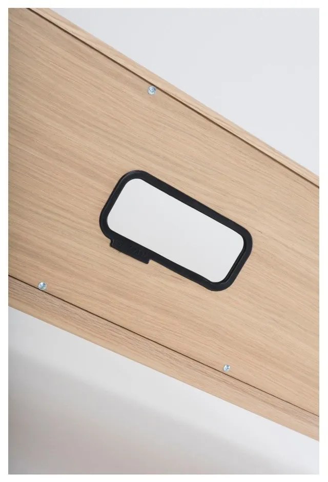 TV komoda z masívneho dubového dreva s 2 zásuvkami Gazzda Fawn