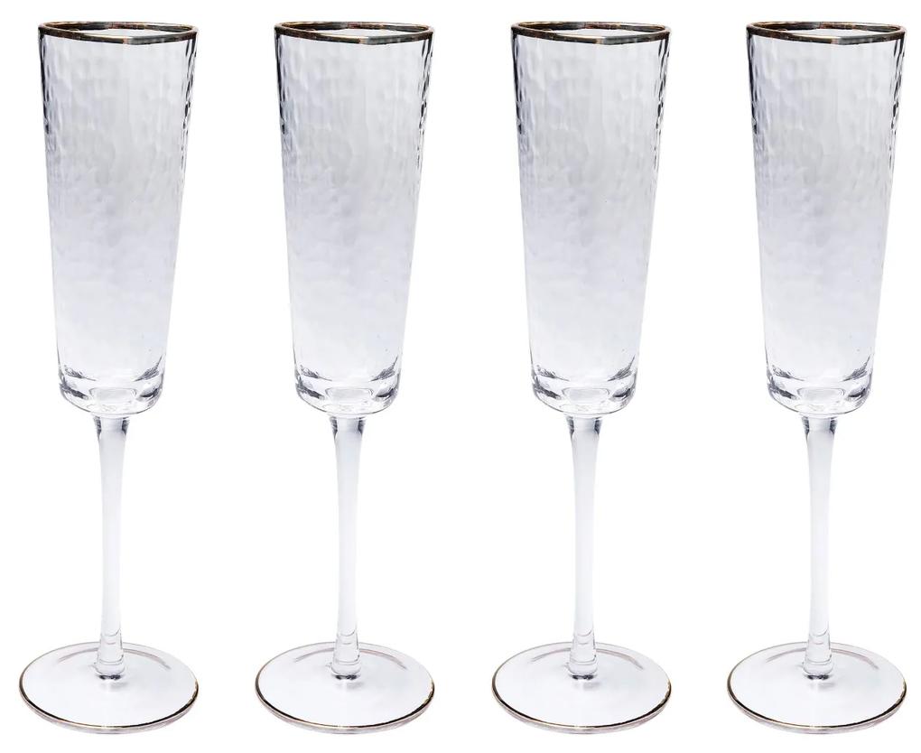 Hommage pohár na šampanské zlaté