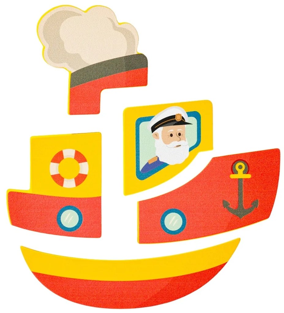 Woody Puzzle Baby Loďka