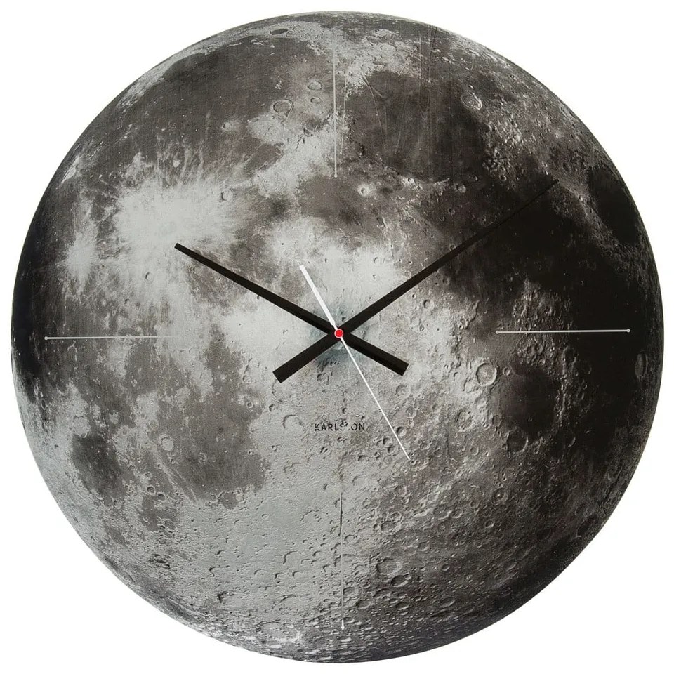 Nástenné hodiny Karlsson Moon