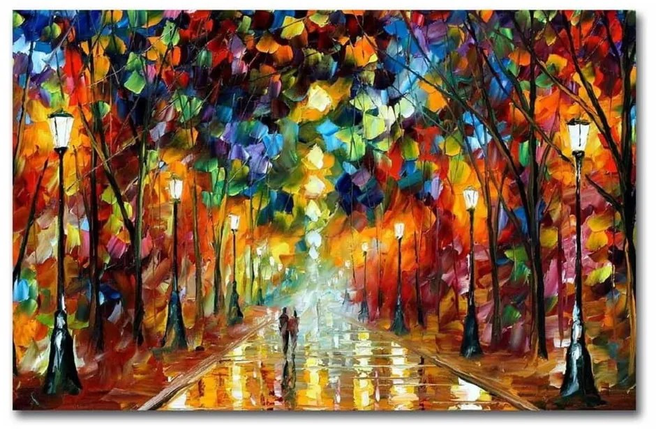 Nástenná reprodukcia na plátne Leonid Afremov, 70 × 45 cm