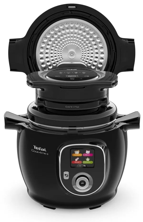 Čierna teplovzdušná fritéza Cook4Me EY150830 – Tefal