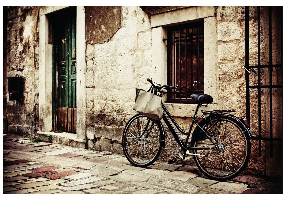 Samolepiaca fototapeta retro bicykel