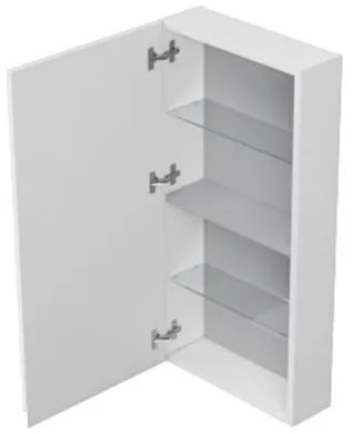 Cersanit S590-030 - Zrkadlová kúpeľňová skrinka MODUO 80x40 cm