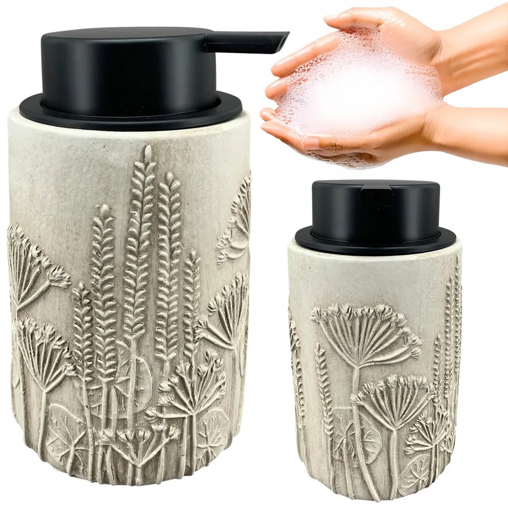 Dávkovač mydla Maya, sivá