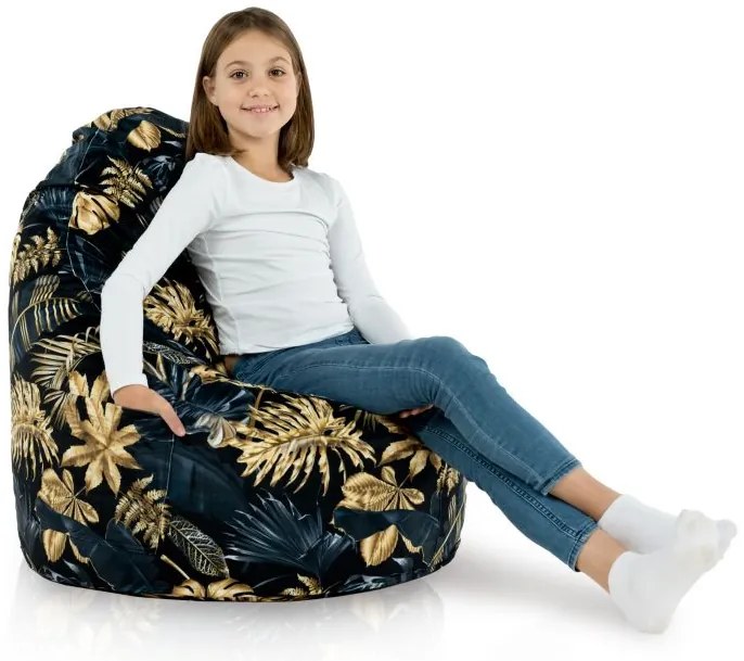 INTERMEDIC SK Sedací vak Seat L Golden Leaves
