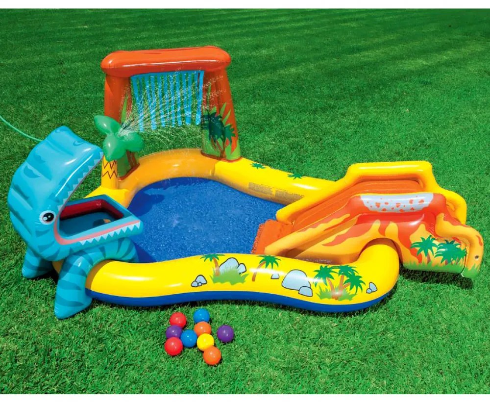 Nafukovací bazén Dinosaur Play Center INTEX 57444