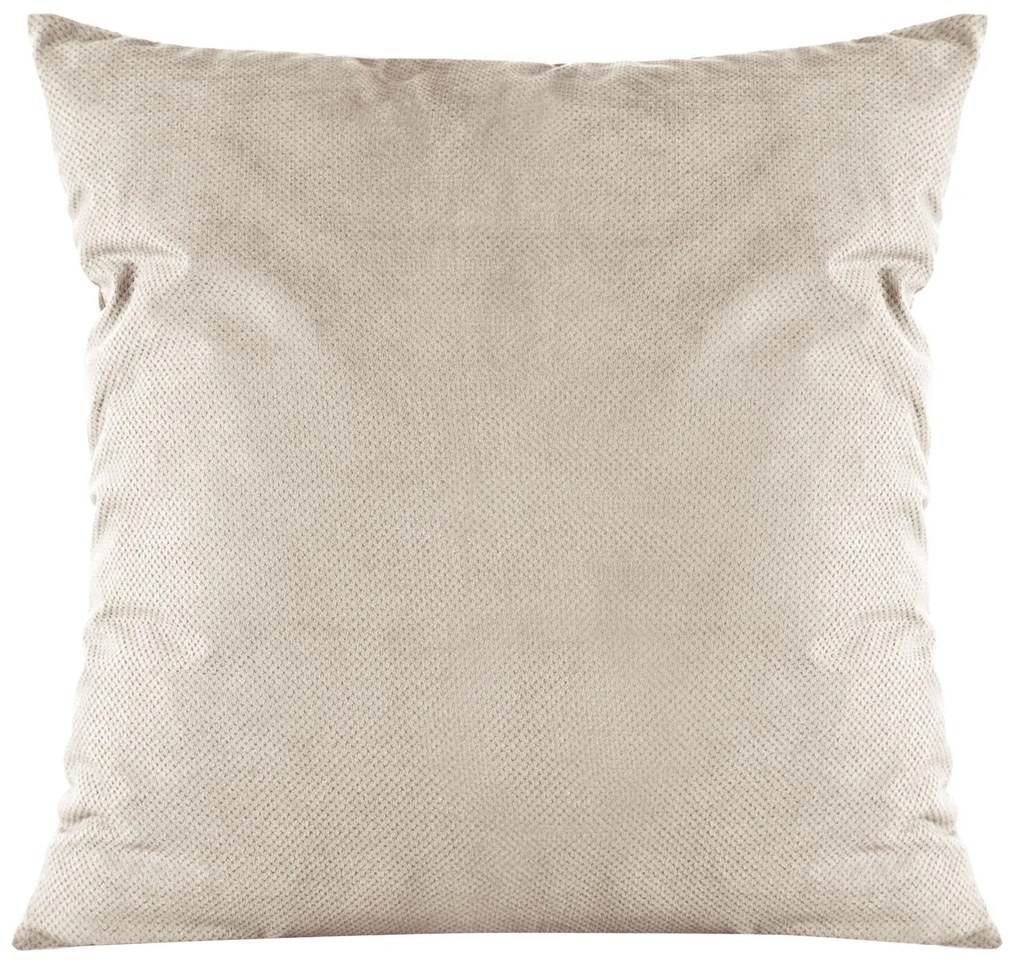 DEKORAČNÁ OBLIEČKA NA VANKÚŠ MILO 45X45 CM BÉŽOVÁ