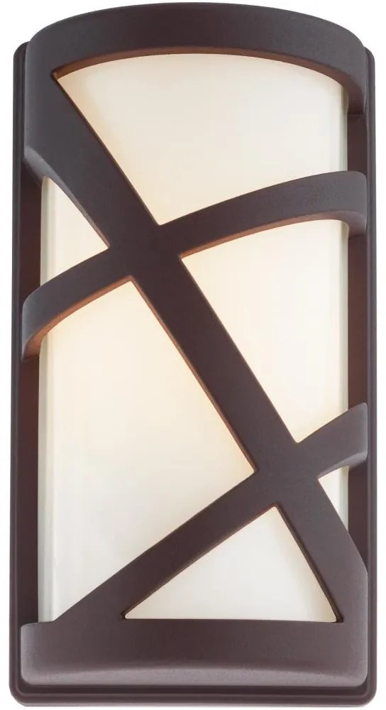 Redo 9097 - Vonkajšie nástenné svietidlo VORTEX 1xE27/20W/230V IP44