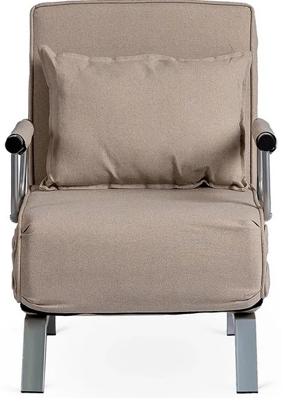 Kreslo pohovka rozkladacia PRATO bežová - vintino.sk