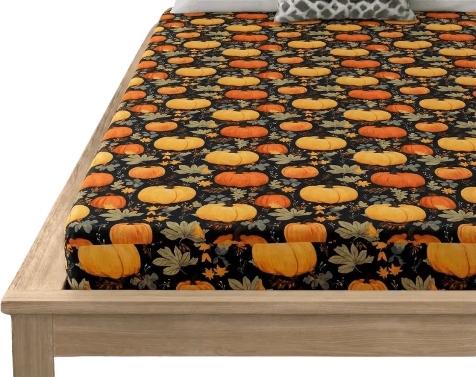 Obliečka z mikrovlákna ORANGE PUMPKINS farebné 180x200 cm