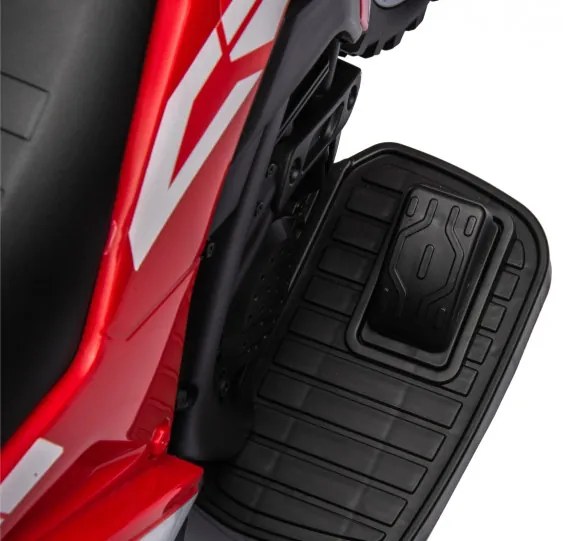 Elektrická motorka HONDA CRF 450R červená