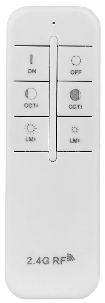 GLOBO Stropné prisadené LED osvetlenie WISS, 24W, teplá biela–studená biela, 40cm, guľaté, čierne