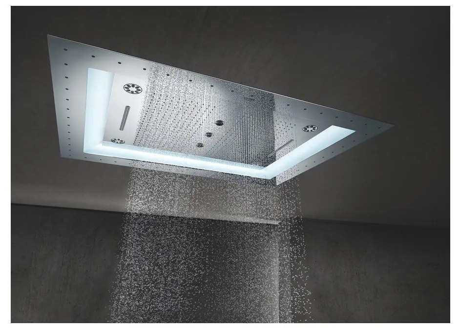 GROHE GROHE Rainshower F-Series 40" AquaSymphony - Stropná sprcha 6+ prúdov s osvetlením, chróm 26373001