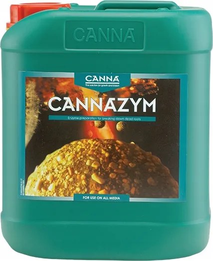 Hnojivo Canna Cannazym 5L 12 druhov enzýmov, vitamínov a extraktov