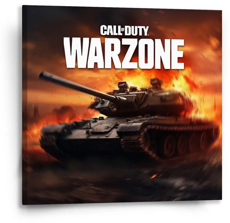 Sablio Obraz Call of Duty Warzone - tank - 50x50 cm