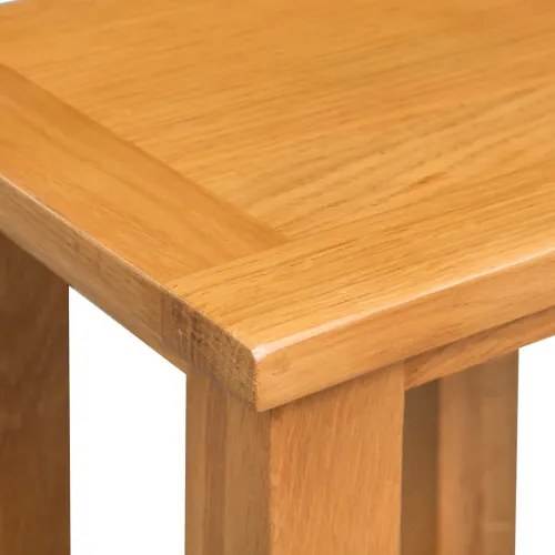 vidaXL Koncové stolíky 2 ks 27x24x37 cm dubový masív-