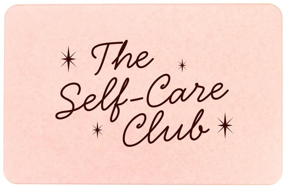 Ružová kúpeľňová predložka z kremeliny 39x60 cm – Artsy Doormats