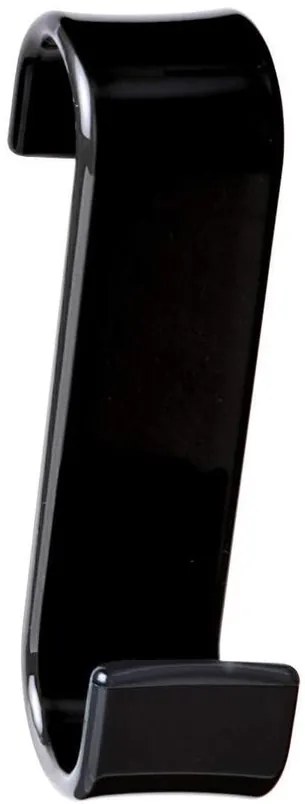Aqualine Aqualine, háčik na vykurovacie teleso, termoplast, čierna, 202514